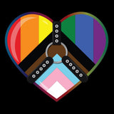 LOVEISLOVE002xBDSM PRIDE-TSHIRT(B) Sunset Intimates