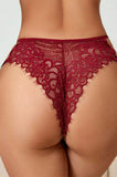SI STRAPPY 2 PACK PANTY RED/BLACK