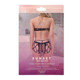 SI FISHNET LACE BODYSUIT-OS-BLACK Sunset Intimates