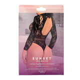 SI LACE BODYSUIT-OS-BLACK