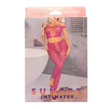 SI CROP TOP & LEGGINGS-OS-FUCHSIA