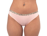 Smooth Operator Thong in Baby Pink