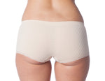 Seamless Hipster Boy Shorts in Beige