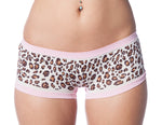 Seamless Leopard Boy Shorts