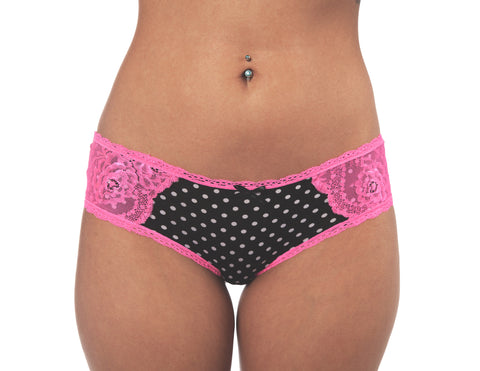 Lace and Dotted Panty