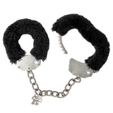 Furry Black Handcuffs